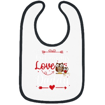 Discover Owl Pet Always Love Daddy Bibs