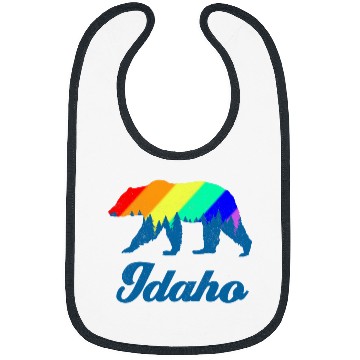 Discover Bear Pet Idaho Gay Pride American Bear Pride Month 4th of July Bibs