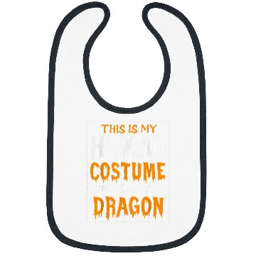 Discover Dragon Pet This Is My Human Costume I m Really A Dragon Halloween 3 Bibs