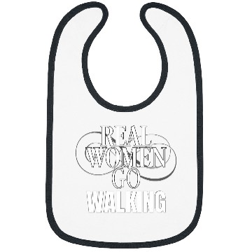 Discover Funny Real Women Go Walking Fitness Hiking Workout Walking Bibs