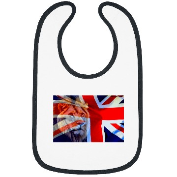 Discover Lion Pet Union Jack Flag With Lion Bibs