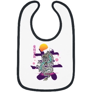 Discover Japanese Dragon Asia Tattoo 1 Bibs