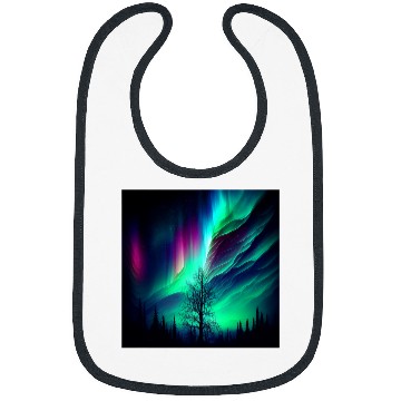 Discover Northern Lights Aurora Borealis 2 Bibs