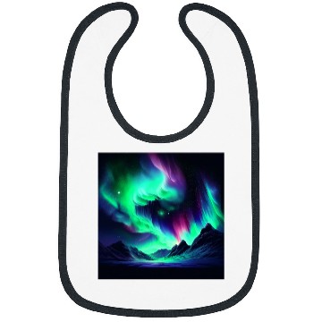 Discover Northern Lights Aurora Borealis 3 Bibs