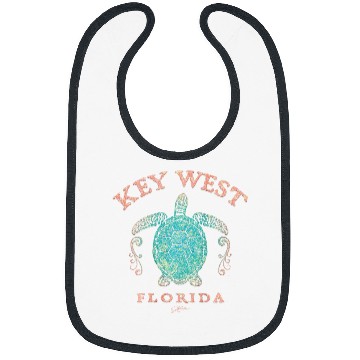 Discover Turtle Pet Key West Florida Sea Turtle 7 Bibs