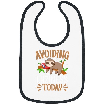 Discover Sloth Pet Avoiding Laziness Beat Sloth Productivity Stay motivated Bibs