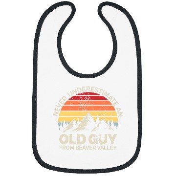 Discover Retro vintages Never underestimate an old Guy Beaver Valley Bibs