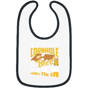 Discover Beer Fun If It Involves Cornhole Beer Count Me In Bean Bag Player Bibs