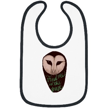 Discover Owl Pet Artsy Barn Owl Bibs