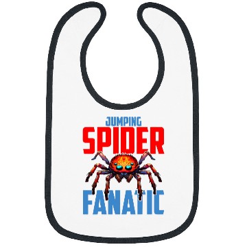 Discover Jumping Spider Funatic Enclosure Hide For Spooder Dad Mom Bibs