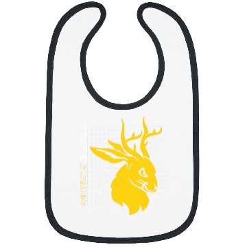 Discover Save The Jackalope Cryptid Jackrabbit Rabbit Bunny Bibs