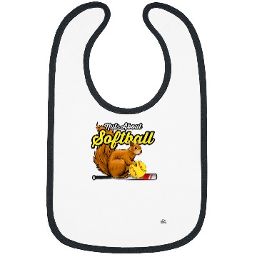 Discover Squirrel Pet Nuts About Softball Squirrel Softball Team Bibs