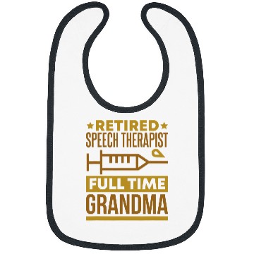 Discover Retired Speech Therapist and Speech Therapy Grandma Bibs