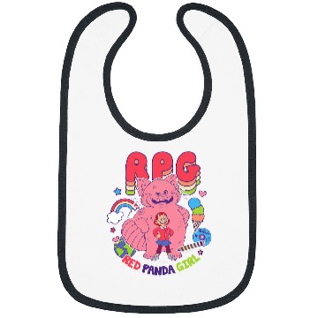 Discover Panda Pet Turning Red Red Panda Girl Bibs