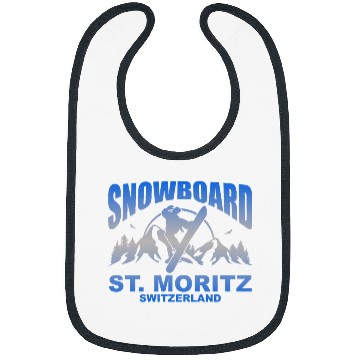 Discover Snowboard Rider St Moritz Switzerland Bibs