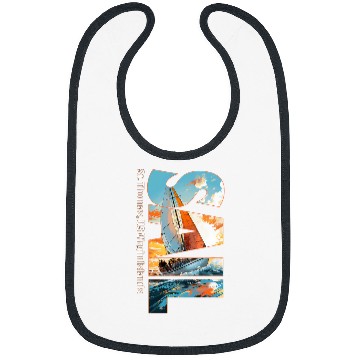 Discover St Thomas US Virgin Islands Sailing Nautical Sailor Bibs