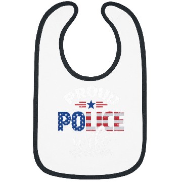 Discover Proud Police Wife Bibs