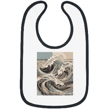 Discover Simple Honolulu Surf Art Bibs