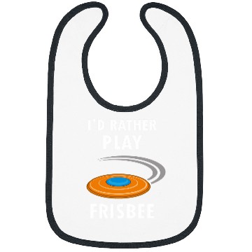 Discover Rather Play Ultimate Frisbee Hobby Bibs