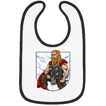 Discover Viking Mjolnir Thor Bibs