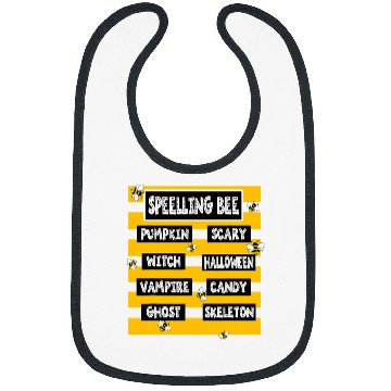Discover Spelling Bee Funny Cute Costume For Teachers Who Loves Bee Bibs