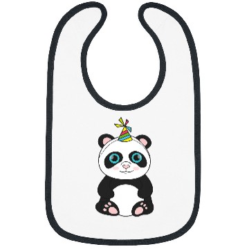 Discover Panda Pet Birthday Party Animal Cartoon Bibs