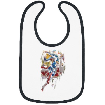 Discover Superman Flying Determination Bibs