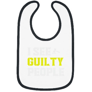 Discover See Guilty People Correctional Officer 1 Bibs