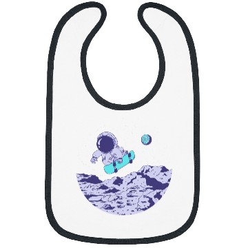 Discover Space Astronaut Fahrt Skateboard Bibs