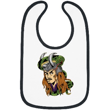 Discover Viking Nordic Snake Loki Bibs