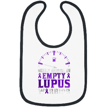 Discover Running on empty Lupus Warrior Lupus Awareness Month Bibs