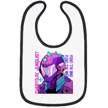 Discover Drums Drummer Junglist EDM Drum And Bass Liquid DnB Dubstep Drums Bibs