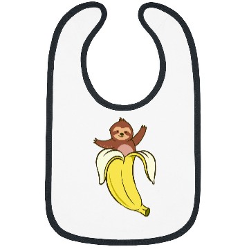 Discover Sloth Pet Banana Sloth Lover Bibs