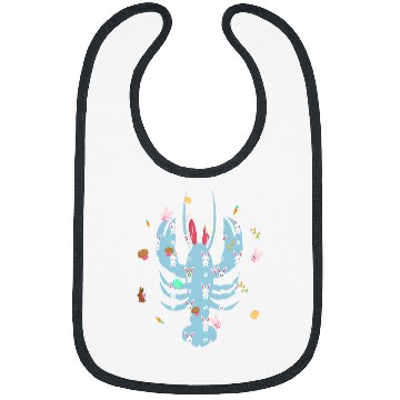 Discover Th Cute Lobster Lover Easter Bunny Costume Egg Easter Bibs