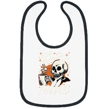 Discover Coffee Fun I m A Nightmare Before Coffee Halloween 2 Bibs
