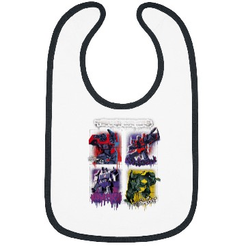 Discover Transformers Classic Characters Graffiti Painted Walls Retro Bibs