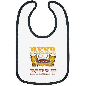 Discover Beer Fun Grilling Meats Bibs