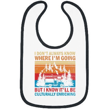 Discover Travelling Backpacking Road Trip Travel Exploring Hiking 21 Bibs