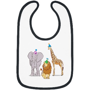 Discover Lion Pet Party Animal Theme Elephant Giraffe Lion Bibs
