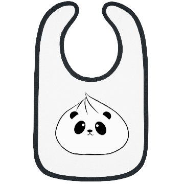 Discover Panda Pet Dumpling Bibs