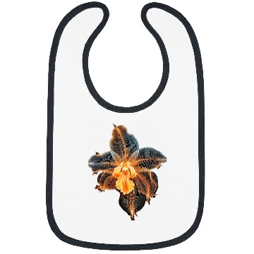 Discover Vanda Orange Orchid Flower Plant Florist Gardener Gardening Bibs