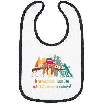 Discover Team Sloth Retro vintages Style Hiking Mountaineering Bibs