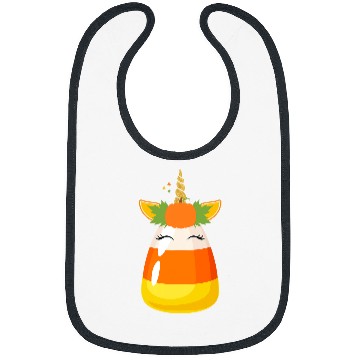 Discover Candy Corn Funny Halloween Costume Bibs