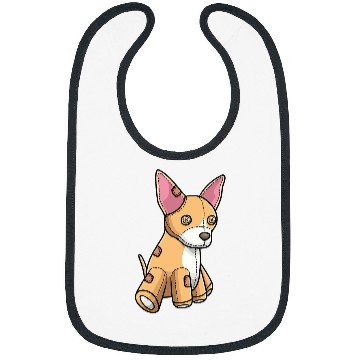 Discover Chiweenie Dog Stuffed Animal Bibs