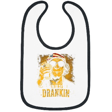 Discover Beer Fun Ben Drankin Beer Lover 4th of July Funny Benjamin Franklin Bibs