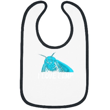Discover I Love Lamp Moth 2Moth Meme Bibs