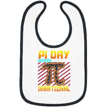 Discover Funny Pi Day Blueberry Lattice Pie Irrational 3 14 Radius Bibs