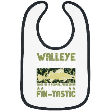 Discover Walleye Fisherman Design For Walleye Fishing Bibs