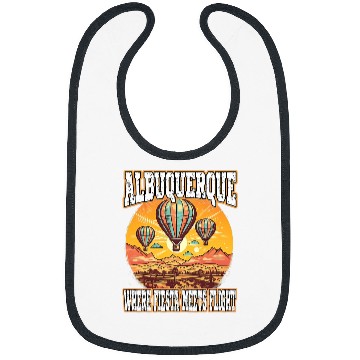 Discover Albuquerque Balloon New Mexico Hot Air Balloon Bibs