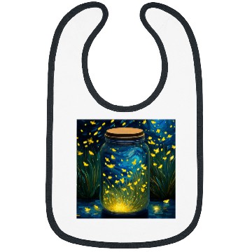 Discover Mystical Fireflies Nostalgic Nature Hiking Camping Product Bibs